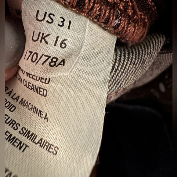 WE THE FREE People CURVY Anthropologie 31 High Rise Lace Up Fly Stretch Corset - Picture 5 of 10